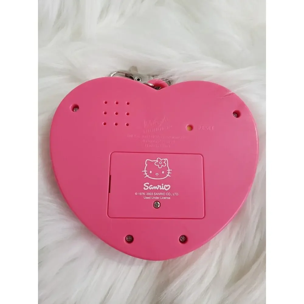 Vintage 2003 Sanrio Hello Kitty Electronic Pinball Game Heart Shape Tested Works
